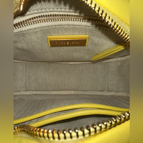 Tory Burch Kira Chevron Powder Coated Camera Bag- Size OS - Picture 8 of 16